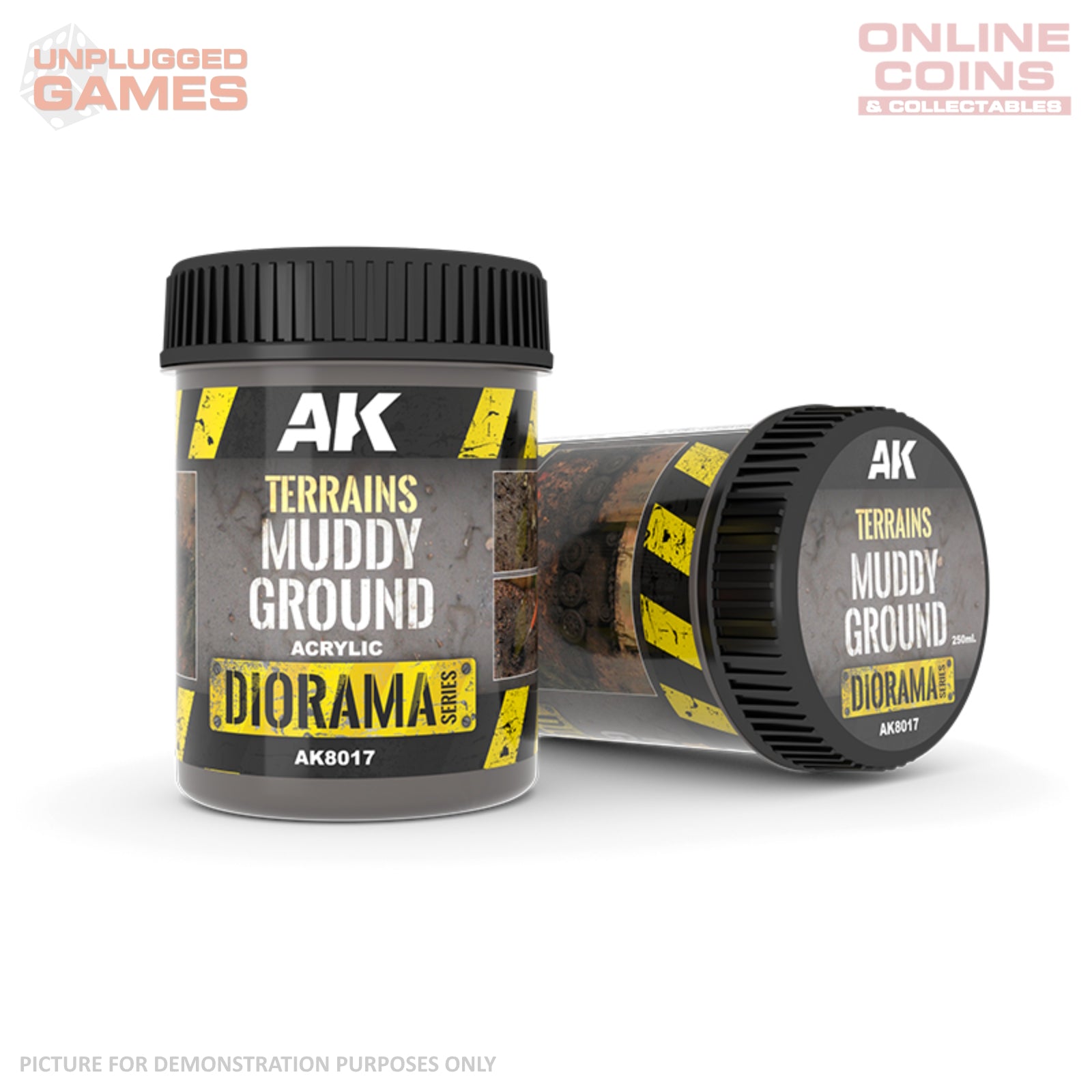 AK Interactive - Dioramas - Terrains Muddy Ground 250ml
